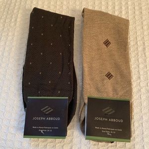 Joseph Abboud Mens 2 Pairs Cotton Blend Dress Socks